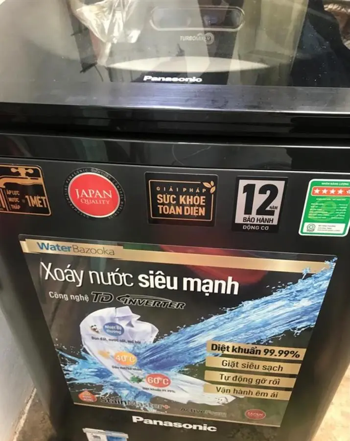 Khách hàng review Máy giặt Panasonic Inverter 11.5 Kg NA-FD11VR1BV 3