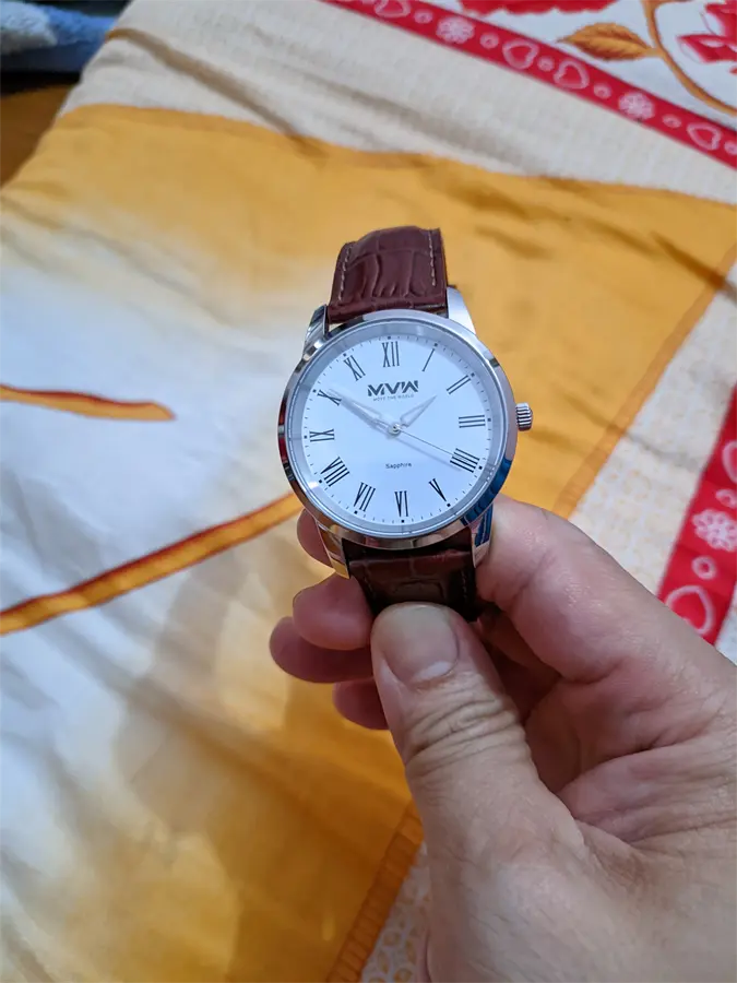 Khách hàng review Đồng hồ MVW 38 mm Nam ML023-01 4