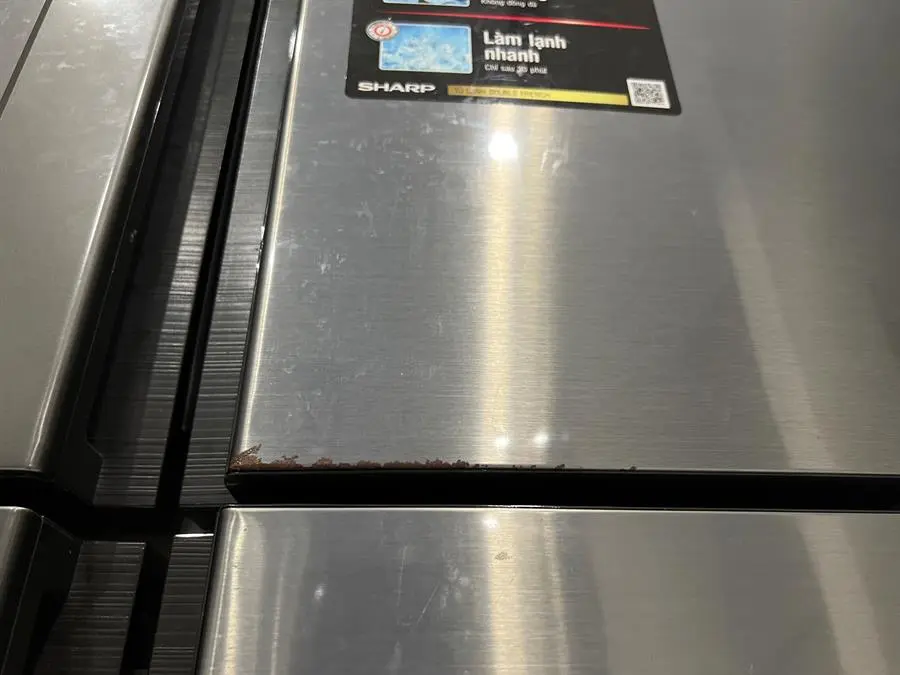 Khách hàng review Tủ lạnh Sharp Inverter 605 lít SJ-FX680V-ST 1