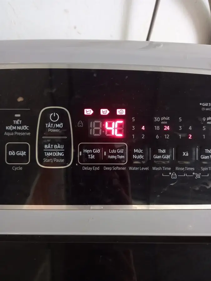 Khách hàng review Máy giặt Samsung Inverter 10 kg WA10T5260BY/SV 18
