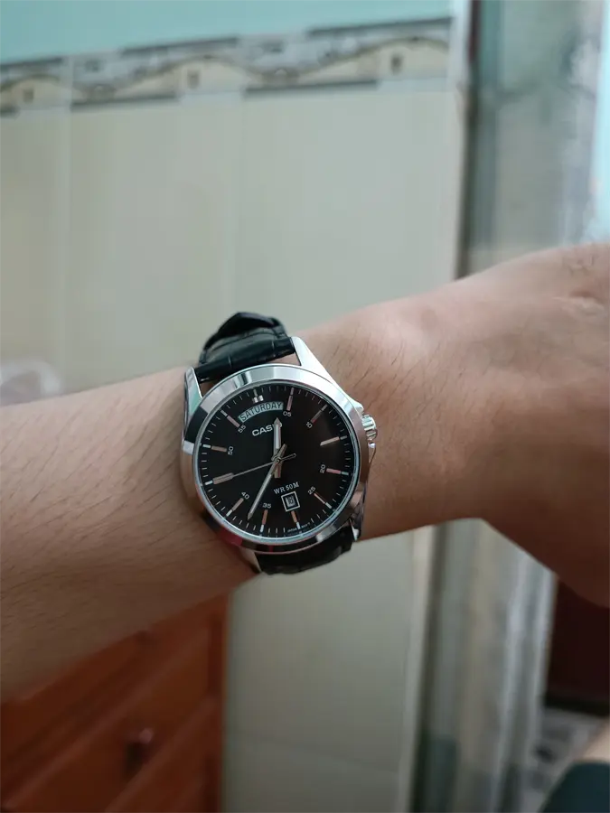Khách hàng review Đồng hồ CASIO Timeless 39.8 mm Nam MTP-1370L-1AVDF 6