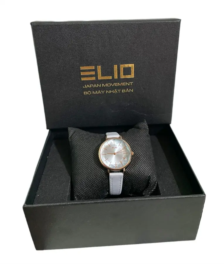 Khách hàng review Đồng hồ ELIO 33 mm Nữ EL012-01 2