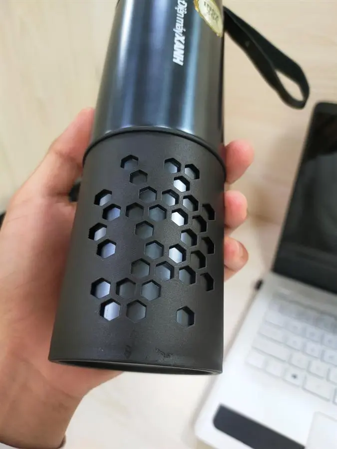 Khách hàng review Bình giữ nhiệt inox 450 ml DMX YNQESW19 1