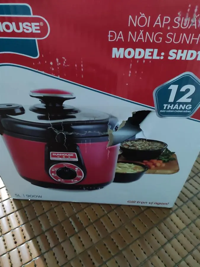 Khách hàng review Nồi áp suất điện Sunhouse SHD-1552 5 lít 5
