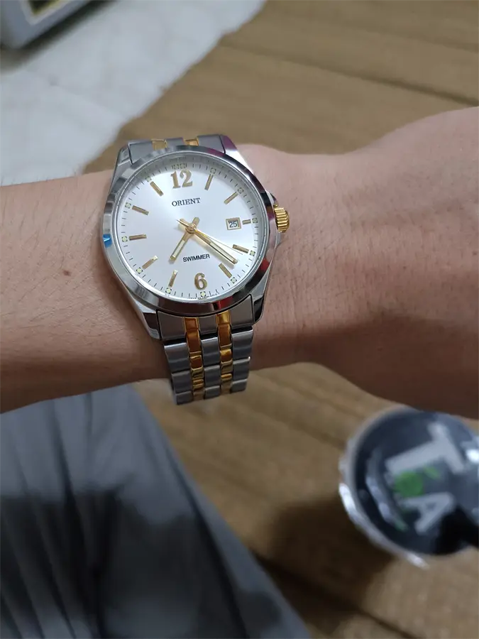 Khách hàng review Đồng hồ ORIENT 37.8 mm Nam SUND6002W0 1