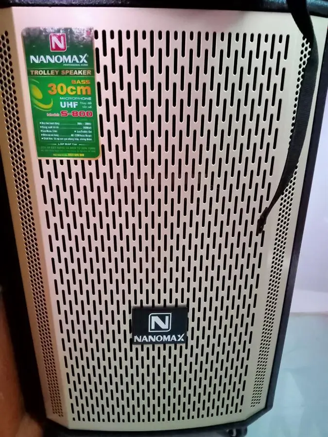 Khách hàng review Loa kéo karaoke Nanomax S-800 360W 7