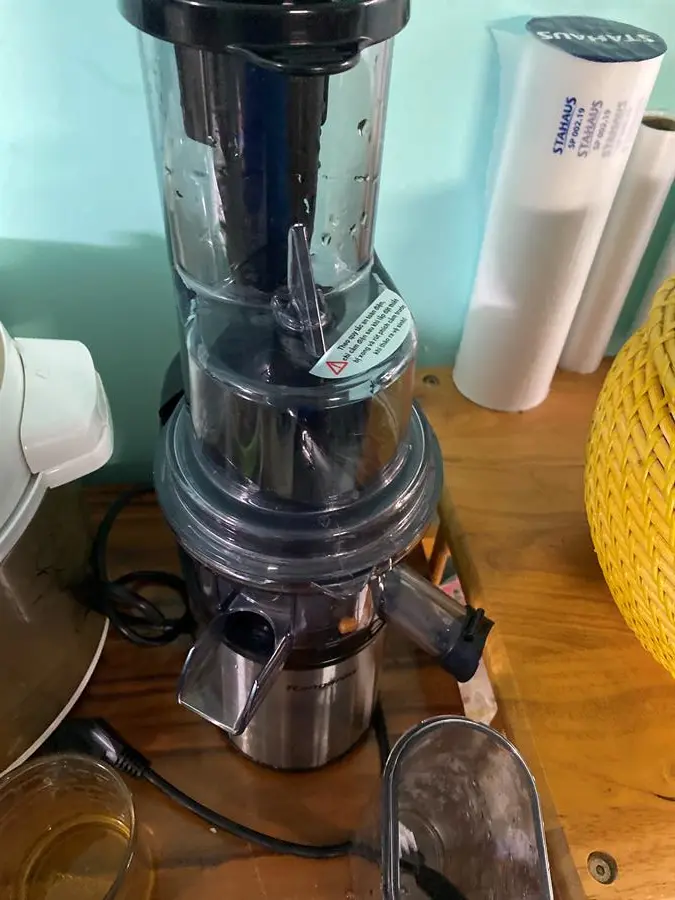 Khách hàng review Máy ép chậm Kangaroo KG1B6 25