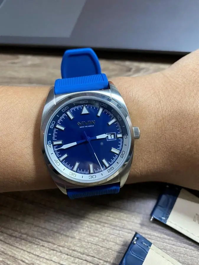 Khách hàng review Đồng hồ MVW 44 mm Nam MP001-01 3