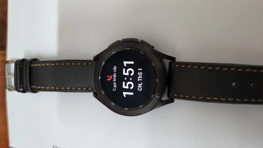 Khách hàng review Đồng hồ thông minh Samsung Galaxy Watch4 LTE Classic 42mm 1