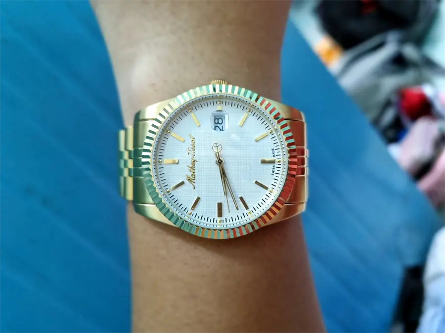 Khách hàng review Đồng hồ MATHEY TISSOT Mathy III 40 mm Nam H810PI 4