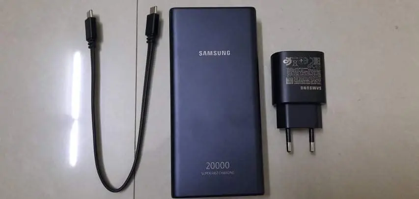 Khách hàng review Pin sạc dự phòng 20.000 mAh Type C PD 25W Samsung EB-P5300 17