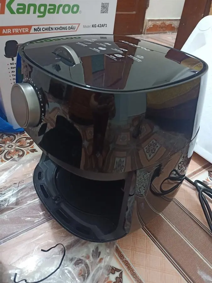Khách hàng review Nồi chiên không dầu Kangaroo 4 lít KG42AF1 6
