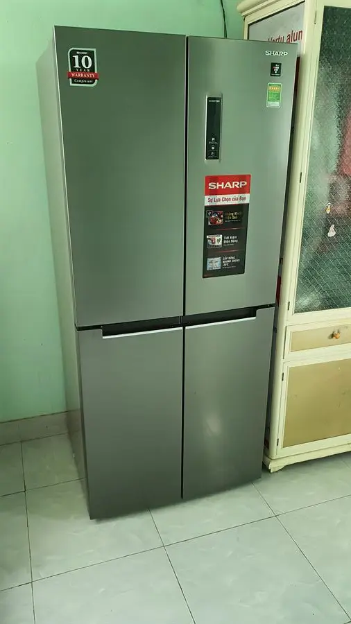 Khách hàng review Tủ lạnh Sharp Inverter 401 lít Multi Door SJ-FXP480V-SL 9