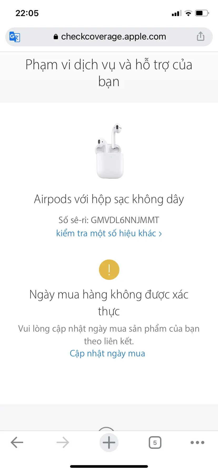 Khách hàng review Tai nghe Bluetooth AirPods 2 Wireless Charge Apple MRXJ2 3