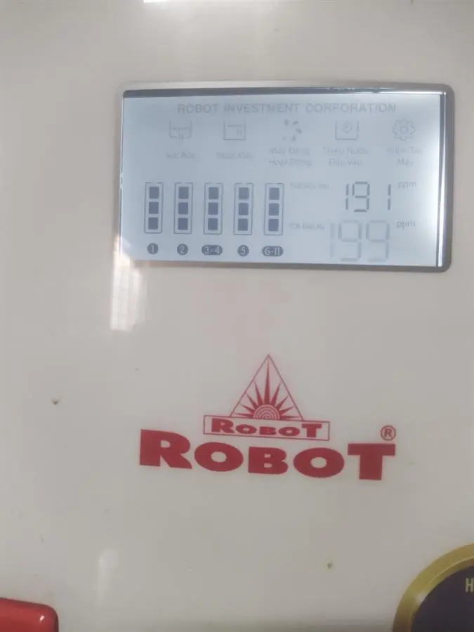Khách hàng review Máy lọc nước RO nóng nguội lạnh ROBOT GRAND-X9WKUR 9 lõi 5