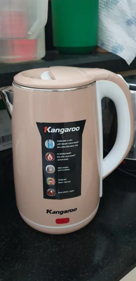 Khách hàng review Bình đun siêu tốc Kangaroo 1.5 lít KG-18K1 2