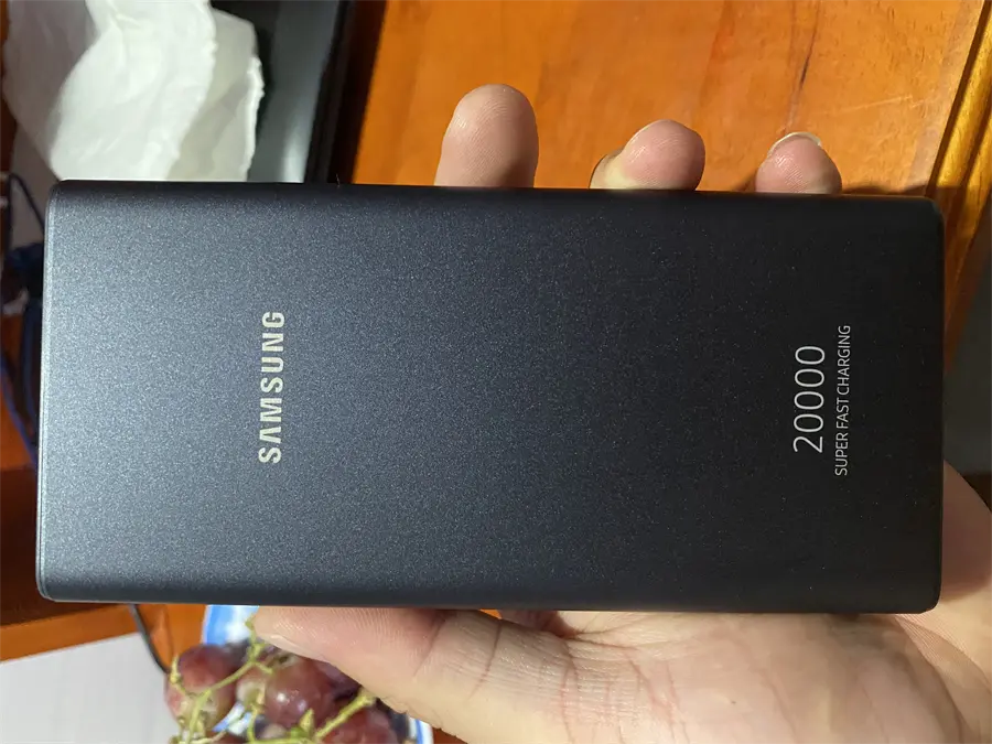 Khách hàng review Pin sạc dự phòng 20.000 mAh Type C PD 25W Samsung EB-P5300 16