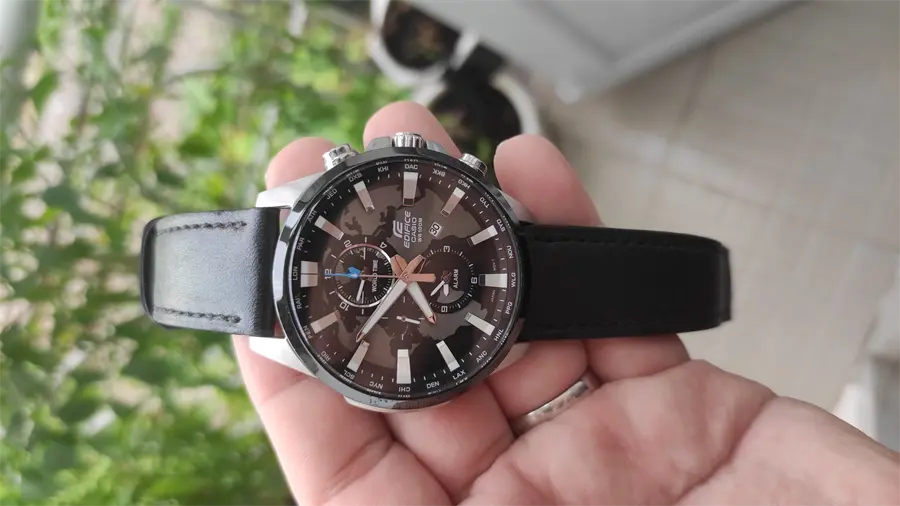Khách hàng review Đồng hồ EDIFICE CASIO 51.6 mm Nam EFR-303L-1AVUDF 1