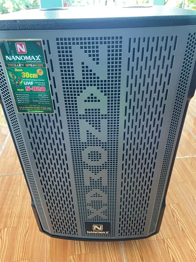 Khách hàng review Loa kéo karaoke Nanomax S-820 400W 15