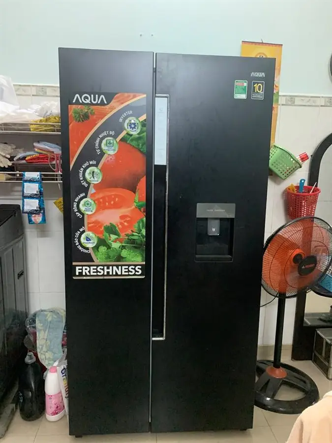 Khách hàng review Tủ lạnh Aqua Inverter 510 lít AQR-I565AS BS 1