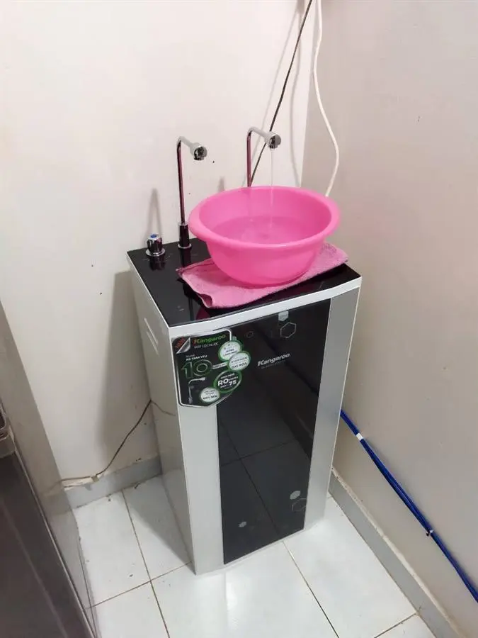 Khách hàng review Máy lọc nước RO nóng nguội lạnh Hydrogen Kangaroo KG10A4VTU 10 lõi 41