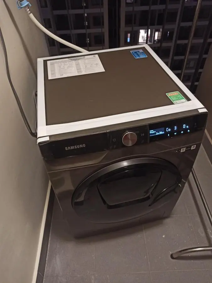 Khách hàng review Máy giặt sấy Samsung Addwash Inverter giặt 9.5 kg - sấy 6 kg WD95T754DBX/SV 16