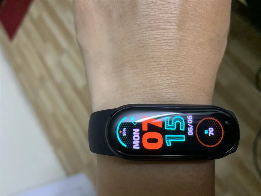 Khách hàng review Vòng đeo tay thông minh Mi Band 6 Đen 20