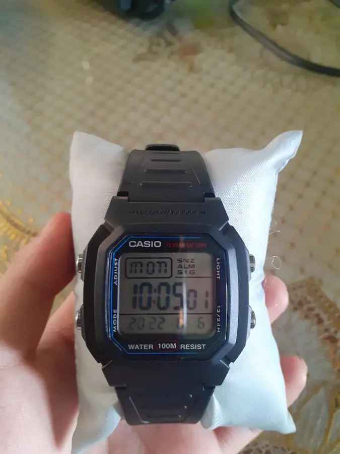 Khách hàng review Đồng hồ CASIO Timeless 36.8 mm Nam W-800H-1AVDF 15