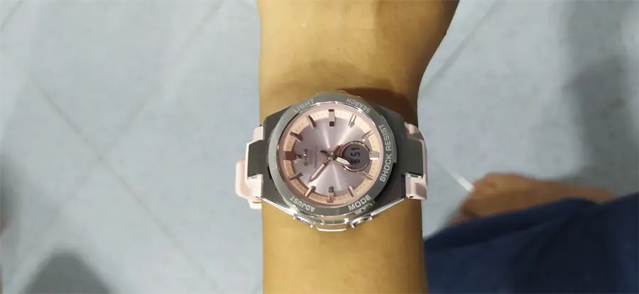 hách hàng review Đồng hồ BABY-G 38.1 mm Nữ MSG-S200-4ADR 6