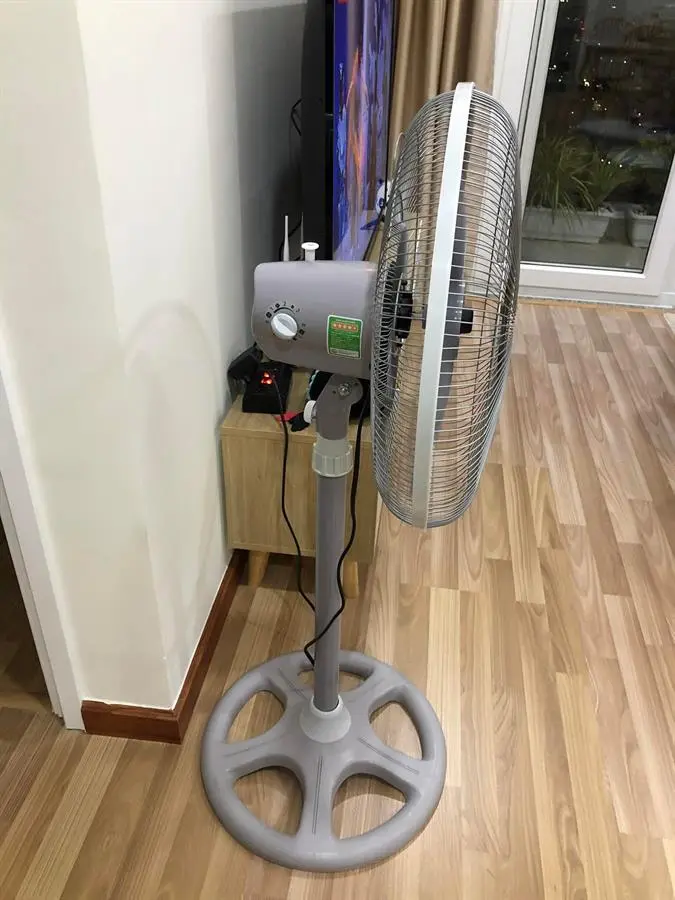 Khách hàng review Quạt đứng Asia 5 cánh D18004-XV1 55W 2