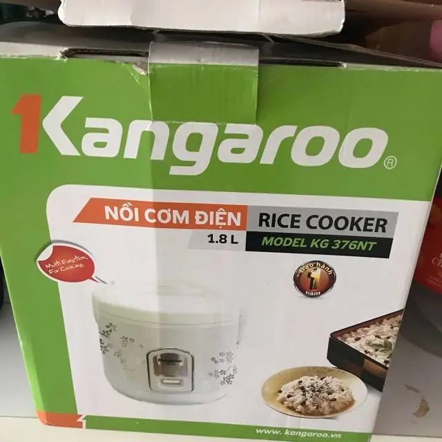 Khách hàng review Nồi cơm nắp gài Kangaroo 1.8 lít KG18RC3 3