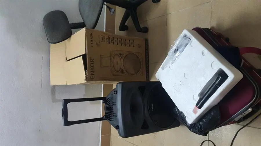 Khách hàng review Loa kéo Bluetooth Karaoke Enkor L1218K Đen 16W 9