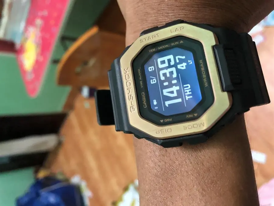 Khách hàng review Đồng hồ G-SHOCK 46 mm Nam GBX-100NS-4DR 3