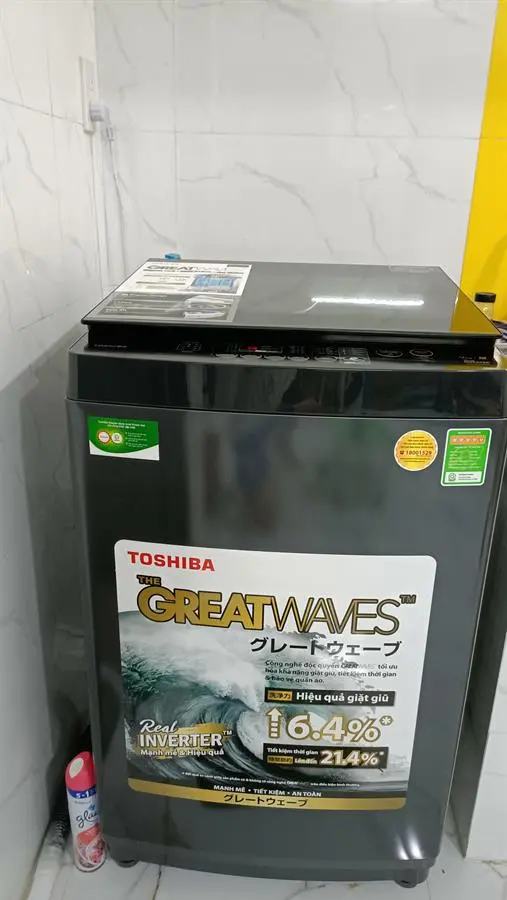 Khách hàng review Máy giặt Toshiba Inverter 9.0 kg AW-DK1000FV(KK) 3