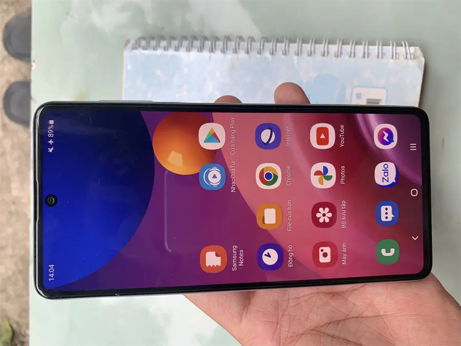 Khách hàng review Điện thoại Samsung Galaxy M51 6