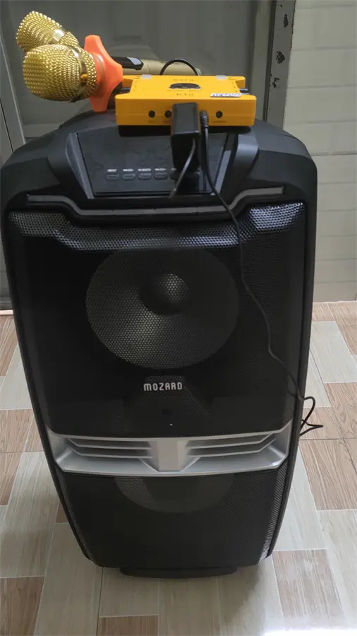 Khách hàng review Loa kéo karaoke Mozard L1028K 50W 8