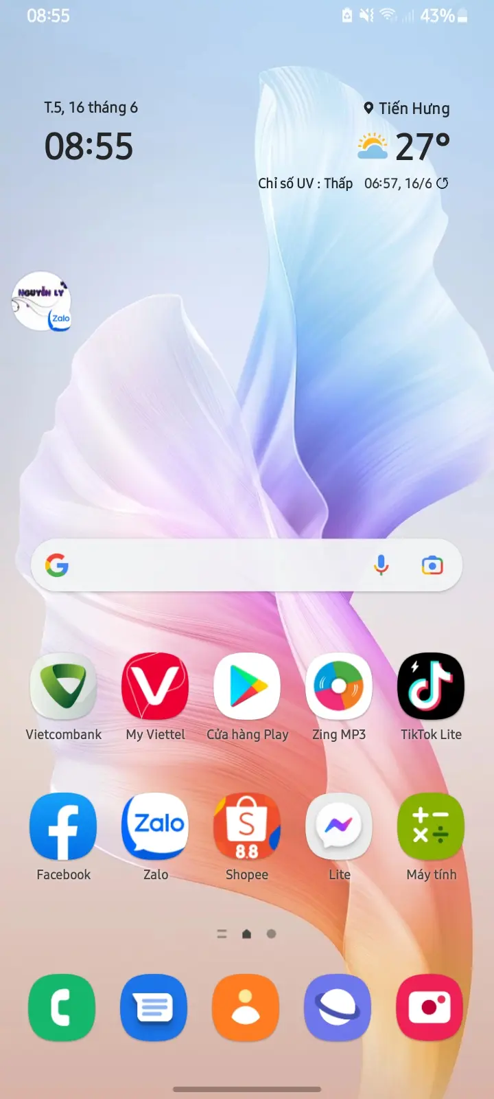 Khách hàng review Điện thoại Samsung Galaxy A03 4GB 7