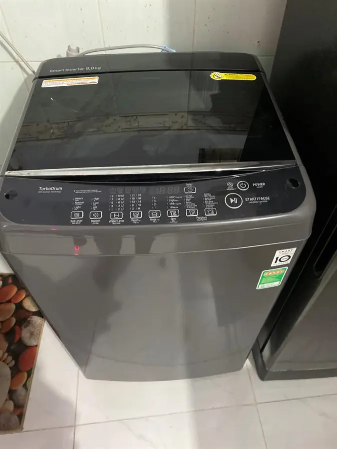 Khách hàng review Máy giặt LG TurboDrum Inverter 9 kg T2109VSAB 10