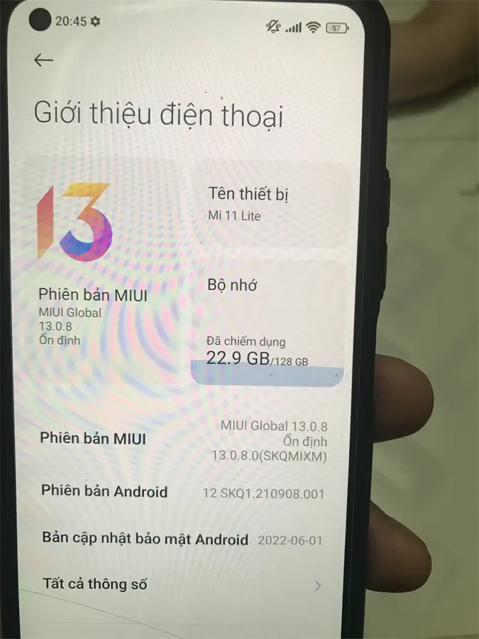 Khách hàng review Điện thoại Xiaomi Mi 11 Lite 2