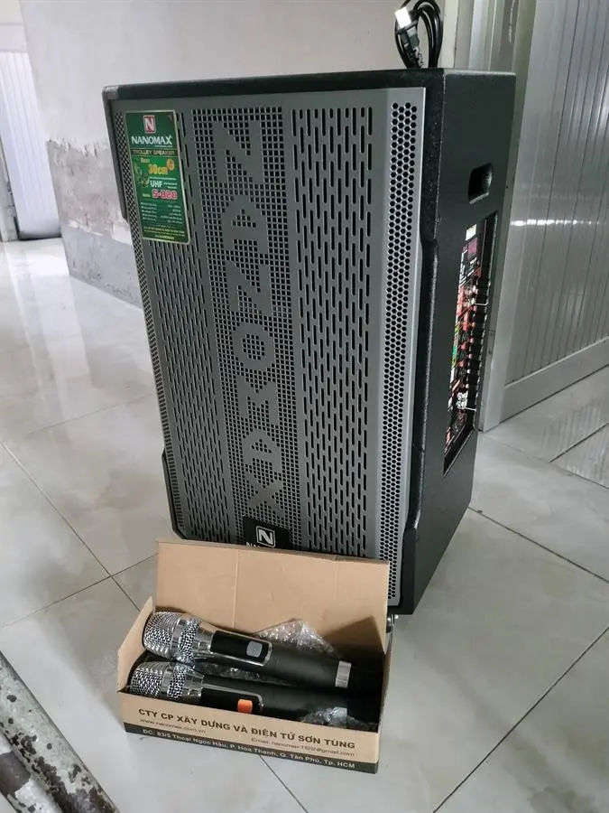 Khách hàng review Loa kéo karaoke Nanomax S-820 400W 14