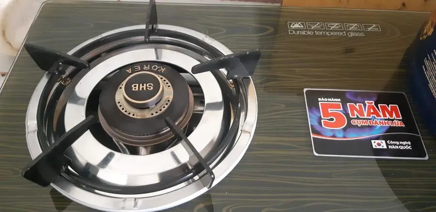 Khách hàng review Bếp ga đôi Apex APB3551 2
