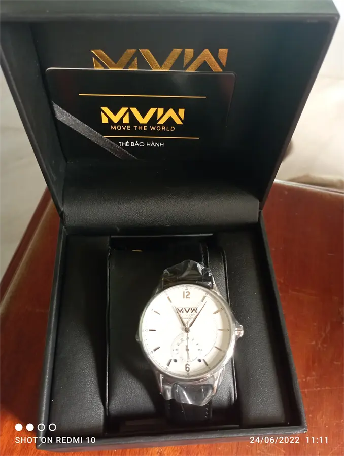 Khách hàng review Đồng hồ MVW 40 mm Nam ML058-01 1