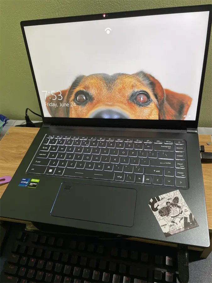 Khách hàng review Laptop MSI Prestige 15 A11SC i7 1185G7/16GB/512GB/4GB GTX1650 Max-Q/Túi/Chuột/Win10 (052VN) 1