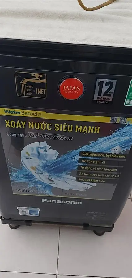 Khách hàng review Máy giặt Panasonic Inverter 11.5 Kg NA-FD11AR1BV 33