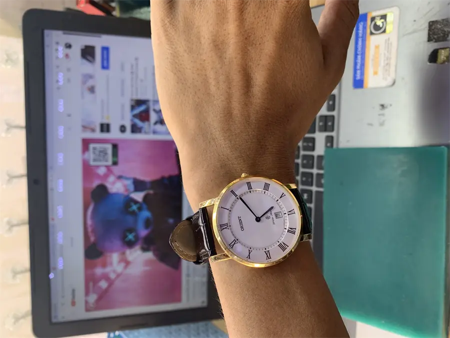 Khách hàng review Đồng hồ ORIENT 37.9 mm Nam FGW0100FW0 4