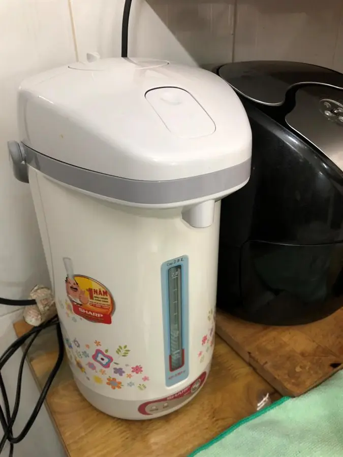 Khách hàng review Bình thủy điện Sharp KP-31BTV-CU 2.8 lít 2