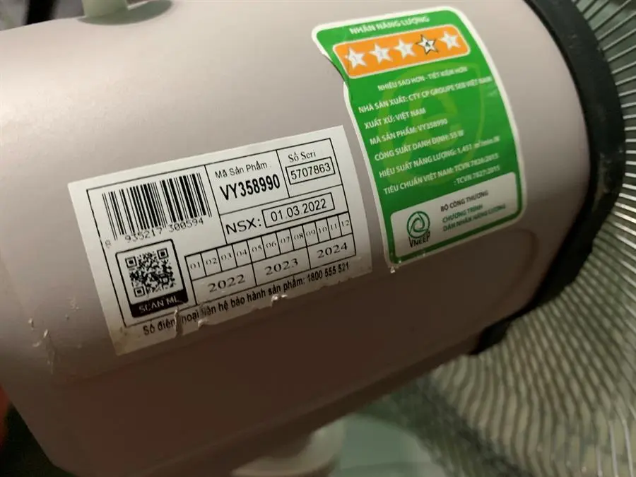 Khách hàng review Quạt lửng Asia 3 cánh VY358990 55W 14