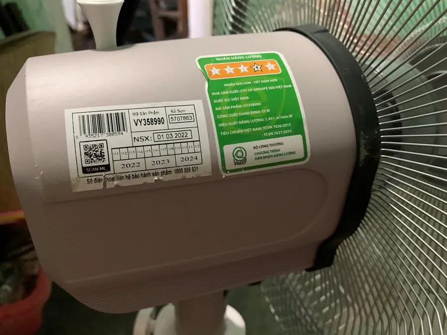 Khách hàng review Quạt lửng Asia 3 cánh VY358990 55W 12