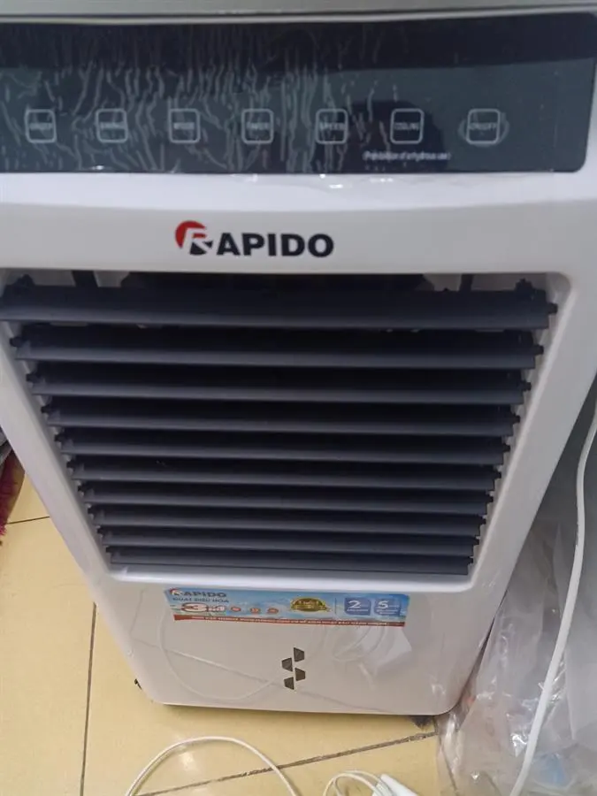 Khách hàng review Quạt điều hòa Rapido 3000D 40W 16