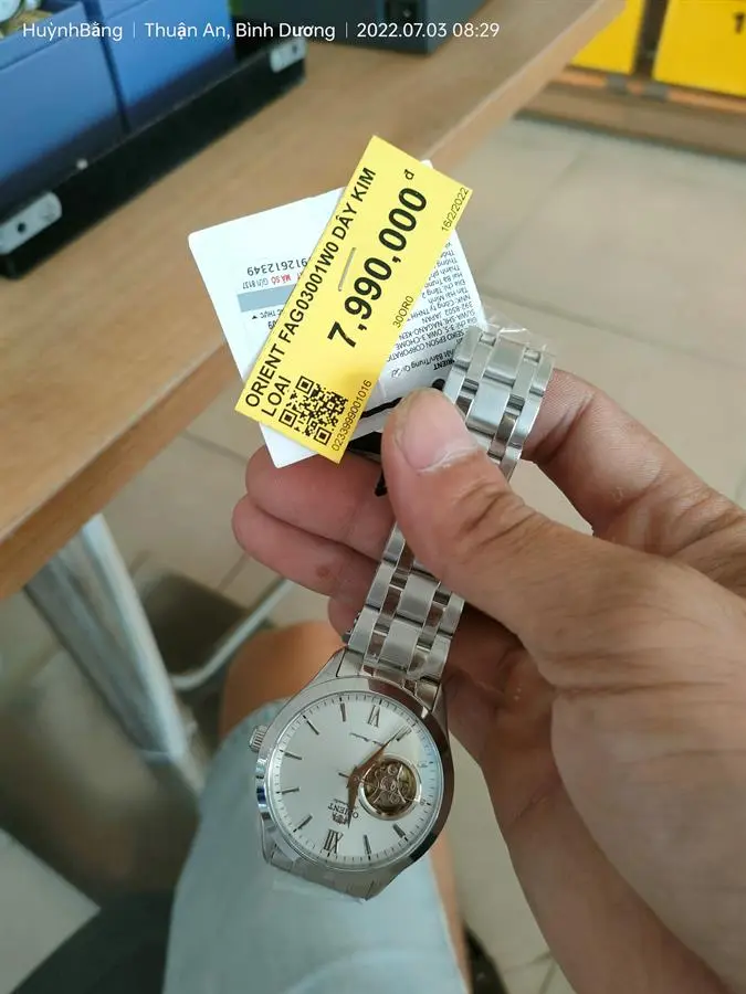 Khách hàng review Đồng hồ ORIENT 38.3 mm Nam FAG03001W0 6
